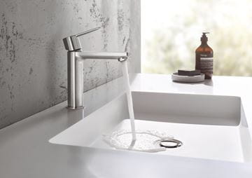 GROHE LINEARE umývadlová stojanková batéria, s odtokovou súpravou, chróm 23106001 Obrázek - fotka