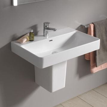 LAUFEN PRO S umývadlo 70 cm, s otvorom pre batériu a prepadom H8109670001041 Obrázek - fotka