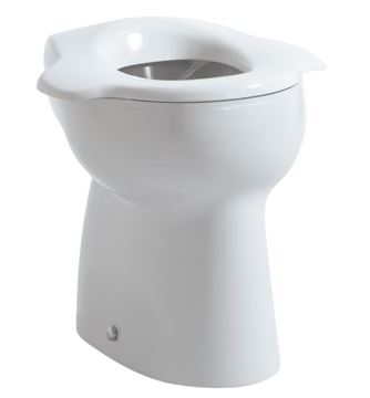 LAUFEN FLORAKIDS detské WC sedadlo, bez poklopu, biela H8910323000001 Obrázek - fotka