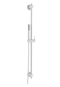KLUDI NOVA FONTE PURISTIC 1S sprchová súprava 3-dielna, ručná sprcha 205 mm, tyč, hadica, matná biela