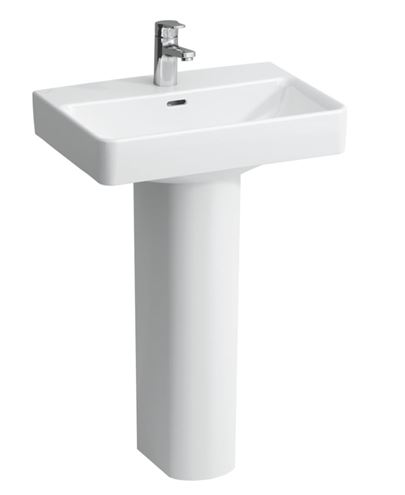 LAUFEN PRO S umývadlo 55 cm, s otvorom pre batériu a prepadom H8189580001041 Obrázek - fotka
