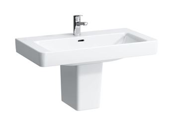 LAUFEN PRO S umývadlo 85 cm, s otvorom pre batériu a prepadom, LCC H8139654001041 Obrázek - fotka