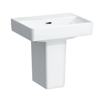 LAUFEN PRO S umývadielko 45 cm, s otvorom pre batériu, bez prepadu H8159610001561 Obrázek - fotka
