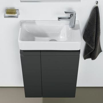 LAUFEN PRO S umývadielko 48 cm, s otvorom pre batériu vpravo a prepadom, LCC H8159544001041 Obrázek - fotka