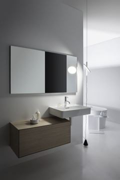 LAUFEN VAL umývadlo 65 cm, s otvorom pre batériu a prepadom H8102840001041 Obrázek - fotka
