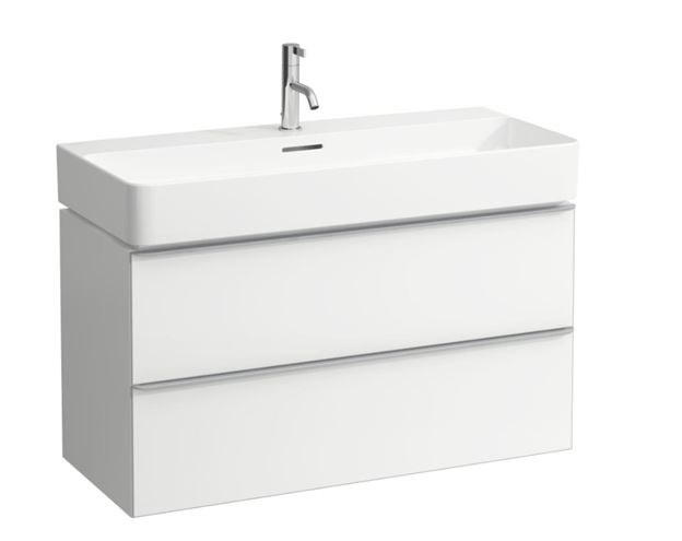 LAUFEN VAL umývadlo 95 cm, s otvorom pre batériu a prepadom H8102870001041 Obrázek - fotka