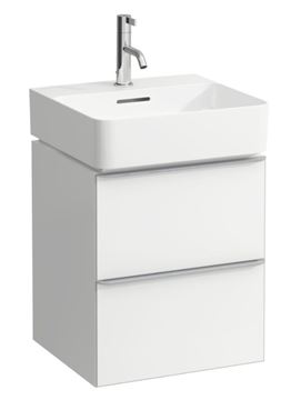 LAUFEN VAL umývadielko 45 cm, s otvorom pre batériu a prepadom H8152810001041 Obrázek - fotka