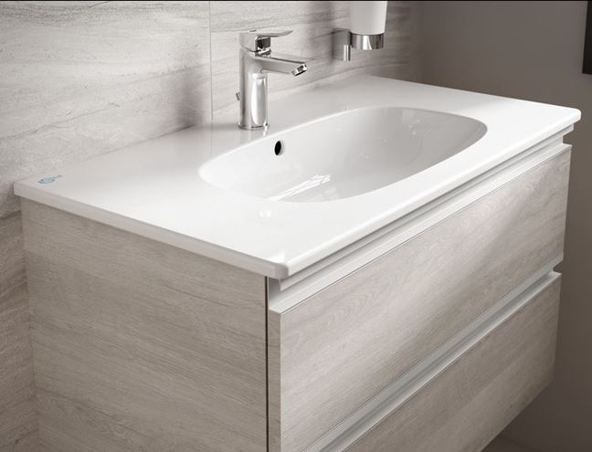 IDEAL STANDARD TESI umývadlo 82,5 cm, s otvorom pre batériu a prepadom T350901 Obrázek - fotka