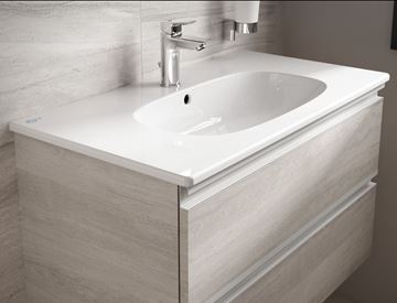 IDEAL STANDARD TESI umývadlo 82,5 cm, s otvorom pre batériu a prepadom T350901 Obrázek - fotka