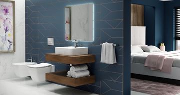 IDEAL STANDARD STRADA II umývadlo na dosku 60 cm, s otvorom pre batériu a prepadom T299801 Obrázek - fotka