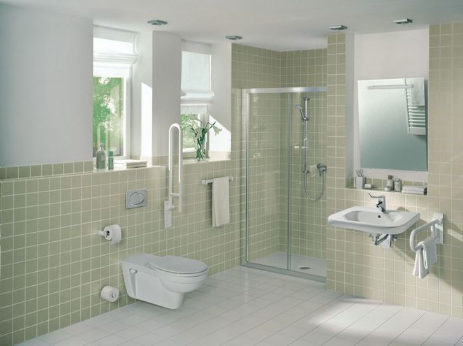 IDEAL STANDARD CONTOUR 21 bezbariérové umývadlo 65 cm, s otvorom pre batériu a prepadom V216801 Obrázek - fotka