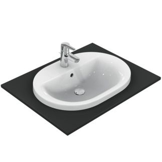 IDEAL STANDARD CONNECT umývadlo 62 cm, s otvorom pre batériu a prepadom E504001 Obrázek - fotka