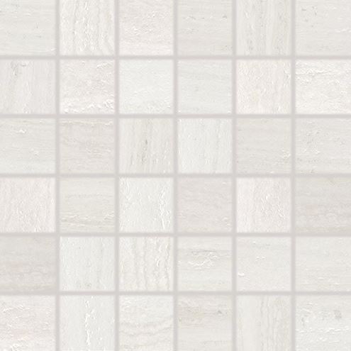 RAKO ALBA mozaika 30x30(5x5) cm, lepená na sieti, mat-lesk reliéf, slonová kosť DDM06730 Obrázek - Hlavní obrázek