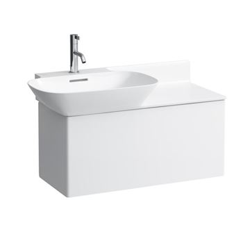 LAUFEN INO skrinka pod umývadlo 77x34, 8x35, 5 cm, 1 zásuvka, Push-open, matná biela