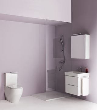 LAUFEN BASE skrinka pod umývadlo 57x35,8x51,5 cm, 2 zásuvky, lesklá biela H4022121102611 Obrázek - fotka