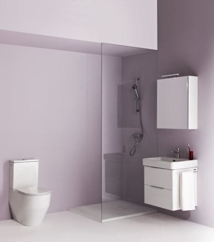 LAUFEN BASE skrinka pod umývadlo 57x35,8x51,5 cm, 2 zásuvky, lesklá biela H4022121102611 Obrázek - fotka