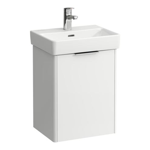 LAUFEN BASE skrinka pod umývadlo 41,5x32,1x51,5 cm, 1 dvierka, pánty vľavo, matná biela H4021111102601 Obrázek - Hlavní obrázek