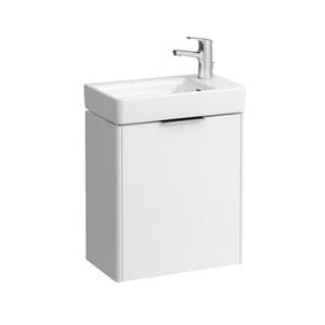 LAUFEN BASE skrinka pod umývadlo 46x26,7x51,5 cm, 1 dvierka, pánty vpravo, matná biela