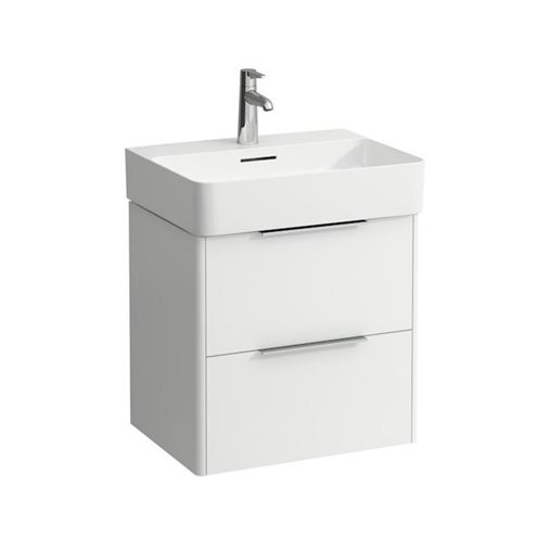 LAUFEN BASE skrinka pod umývadlo 53,3x39,1x51,5 cm, 2 zásuvky, biela mat H4021921102601 Obrázek - Hlavní obrázek