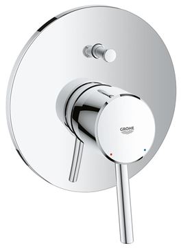GROHE CONCETTO vaňová podomietková batéria, s prepínačom, chróm