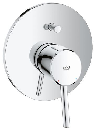 GROHE CONCETTO vaňová podomietková batéria, s prepínačom, chróm 19346001 Obrázek - Hlavní obrázek