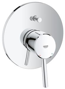 GROHE CONCETTO vaňová podomietková batéria, s prepínačom, chróm