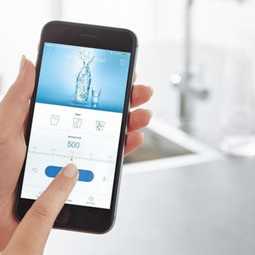 GROHE BLUE HOME drezová batéria Connected, s filtračným a chladiacim zariadením, supersteel 31541DC0 Obrázek - fotka