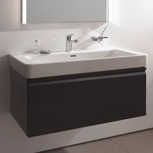 LAUFEN PRO S skrinka pod umývadlo 101x45x39 cm, 1 zásuvka, wenge H4835510964231 Obrázek - fotka