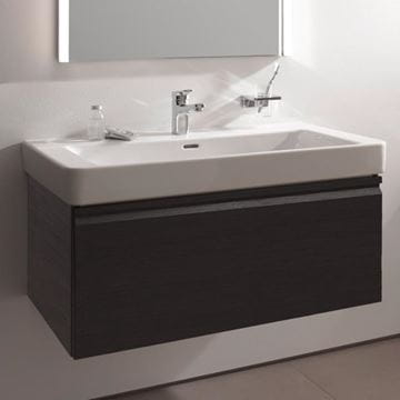 LAUFEN PRO S skrinka pod umývadlo 101x45x39 cm, 1 zásuvka, wenge H4835510964231 Obrázek - fotka