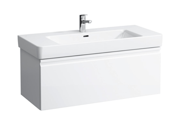 LAUFEN PRO S skrinka pod umývadlo 101x45x39 cm, 1 zásuvka, matná biela