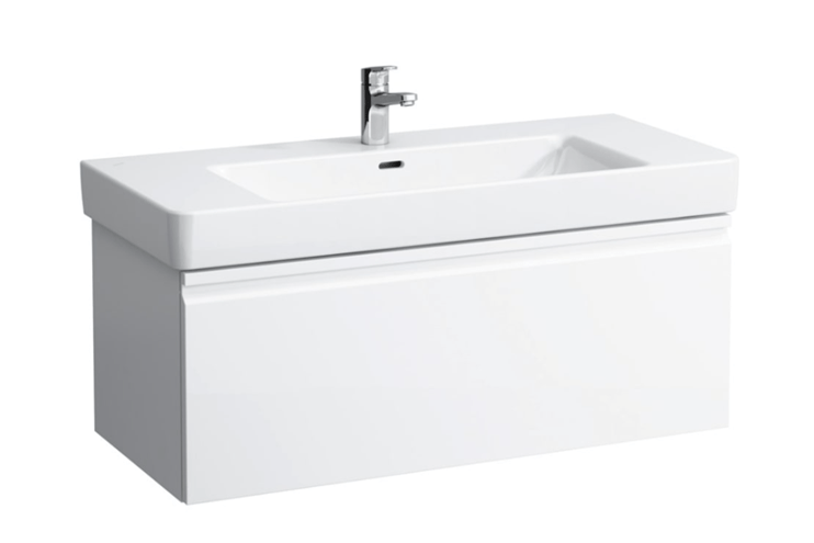 LAUFEN PRO S skrinka pod umývadlo 101x45x39 cm, 1 zásuvka, matná biela H4835510964631 Obrázek - Hlavní obrázek