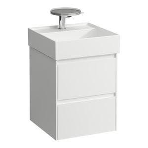 LAUFEN LANI skrinka pod umývadlo 43,7x44,8x51,5 cm, 2 zásuvky, s organizérom, matná biela