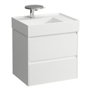 LAUFEN LANI skrinka pod umývadlo 58,4x44,8x51,5 cm, 2 zásuvky, s organizérom, matná biela