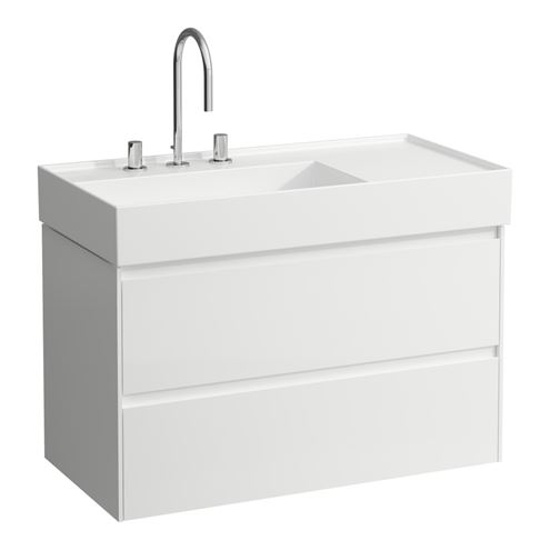 LAUFEN LANI skrinka pod umývadlo 88,2x44,8x51,5 cm, 2 zásuvky, s organizérom, matná biela H4039521122601 Obrázek - Hlavní obrázek