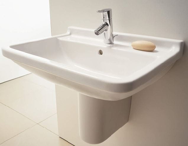 DURAVIT STARCK 3 umývadlo 50 cm, s otvorom pre batériu a prepadom 0300500000 Obrázek - fotka