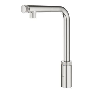 GROHE MINTA SMARTCONTROL drezová batéria, s výsuvnou koncovkou, supersteel 31613DC0 Obrázek - fotka
