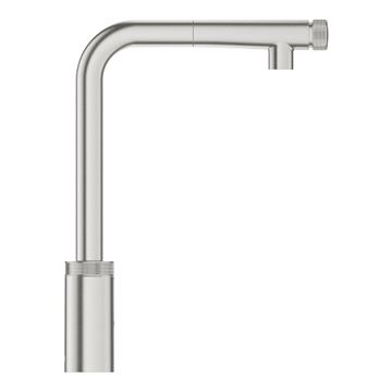 GROHE MINTA SMARTCONTROL drezová batéria, s výsuvnou koncovkou, supersteel 31613DC0 Obrázek - fotka