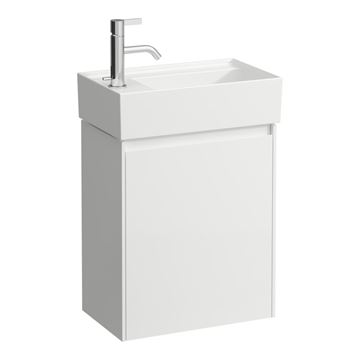 LAUFEN LANI skrinka pod umývadlo 43,7x27x51,5 cm, 1 dvierka, pánty vľavo, matná biela