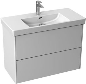 LAUFEN LA CASA 5 skrinka s umývadlom 96x44x67, 4 cm, 2 zásuvky, Push-open, biela