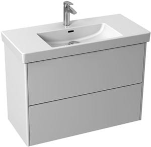 LAUFEN LA CASA 5 skrinka s umývadlom 96x44x67, 4 cm, 2 zásuvky, Push-open, biela