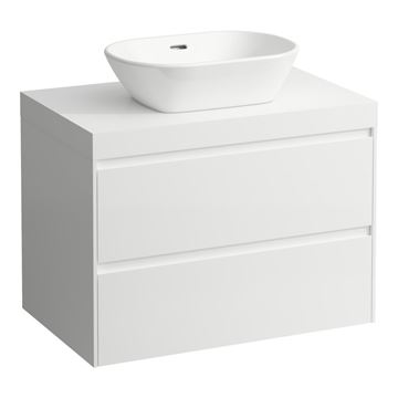 LAUFEN LANI skrinka pod umývadlo, 78,5x49,3x58 cm, 2 zásuvky, matná biela