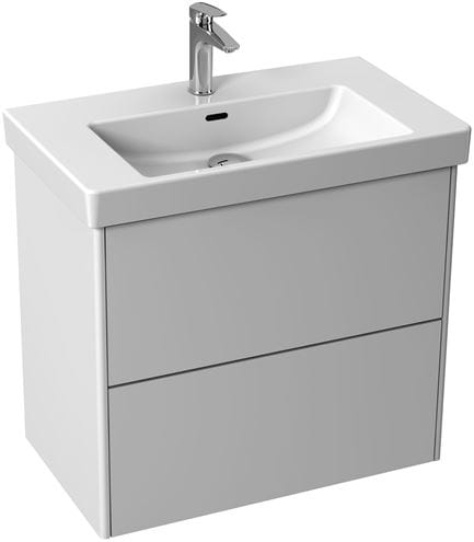 LAUFEN LA CASA 5 skrinka s umývadlom 76x44x67, 4 cm, 2 zásuvky, Push-open, biela H41N9934015001 Obrázek - Hlavní obrázek