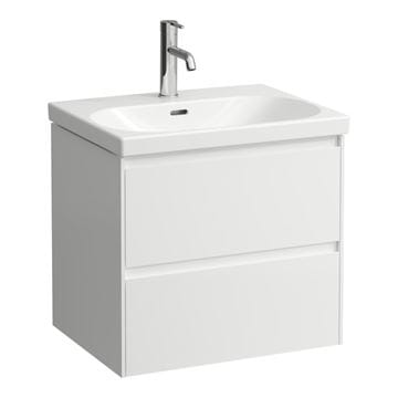 LAUFEN LANI skrinka pod umývadlo 58,4x44,2x51,5 cm, 2 zásuvky, s organizérom, matná biela