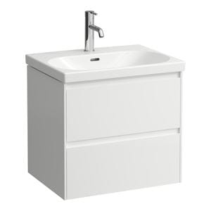LAUFEN LANI skrinka pod umývadlo 58,4x44,2x51,5 cm, 2 zásuvky, s organizérom, matná biela