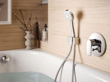 KLUDI PURE&EASY vaňová podomietková batéria, s prepínačom, chróm 376500565 Obrázek - fotka