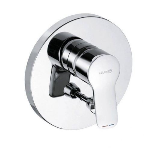 KLUDI PURE&EASY vaňová podomietková batéria, s prepínačom, chróm 374190565 Obrázek - Hlavní obrázek