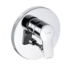 KLUDI PURE&EASY vaňová podomietková batéria, s prepínačom, chróm