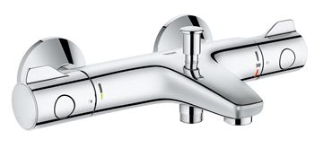 GROHE GROHTHERM 800 vaňová nástenná termostatická batéria, s prepínačom, chróm