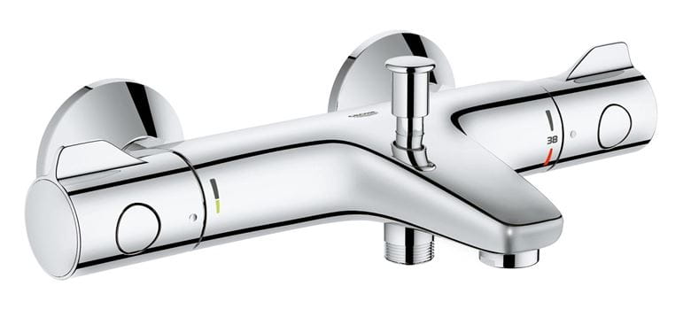 GROHE GROHTHERM 800 vaňová nástenná termostatická batéria, s prepínačom, chróm 34567000 Obrázek - Hlavní obrázek