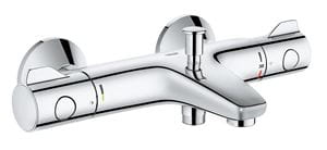GROHE GROHTHERM 800 vaňová nástenná termostatická batéria, s prepínačom, chróm
